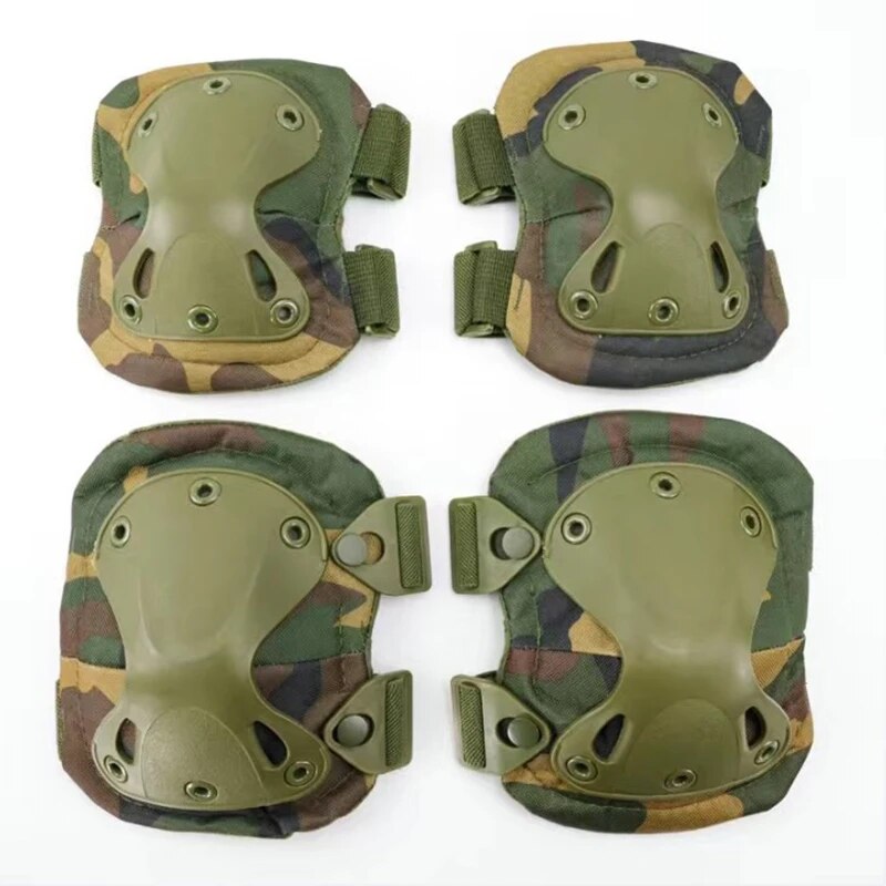Cycling Gear Padding - Conjunto de equipamentos de proteção tático