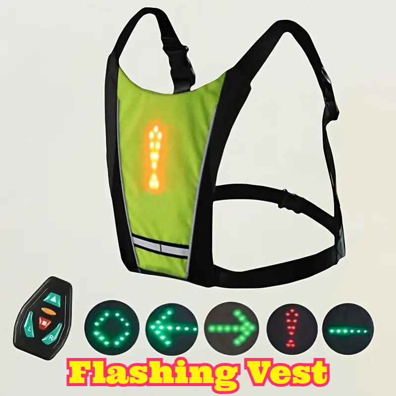 Cycling Visibility Gear - Colete de Segurança com Controle Remoto