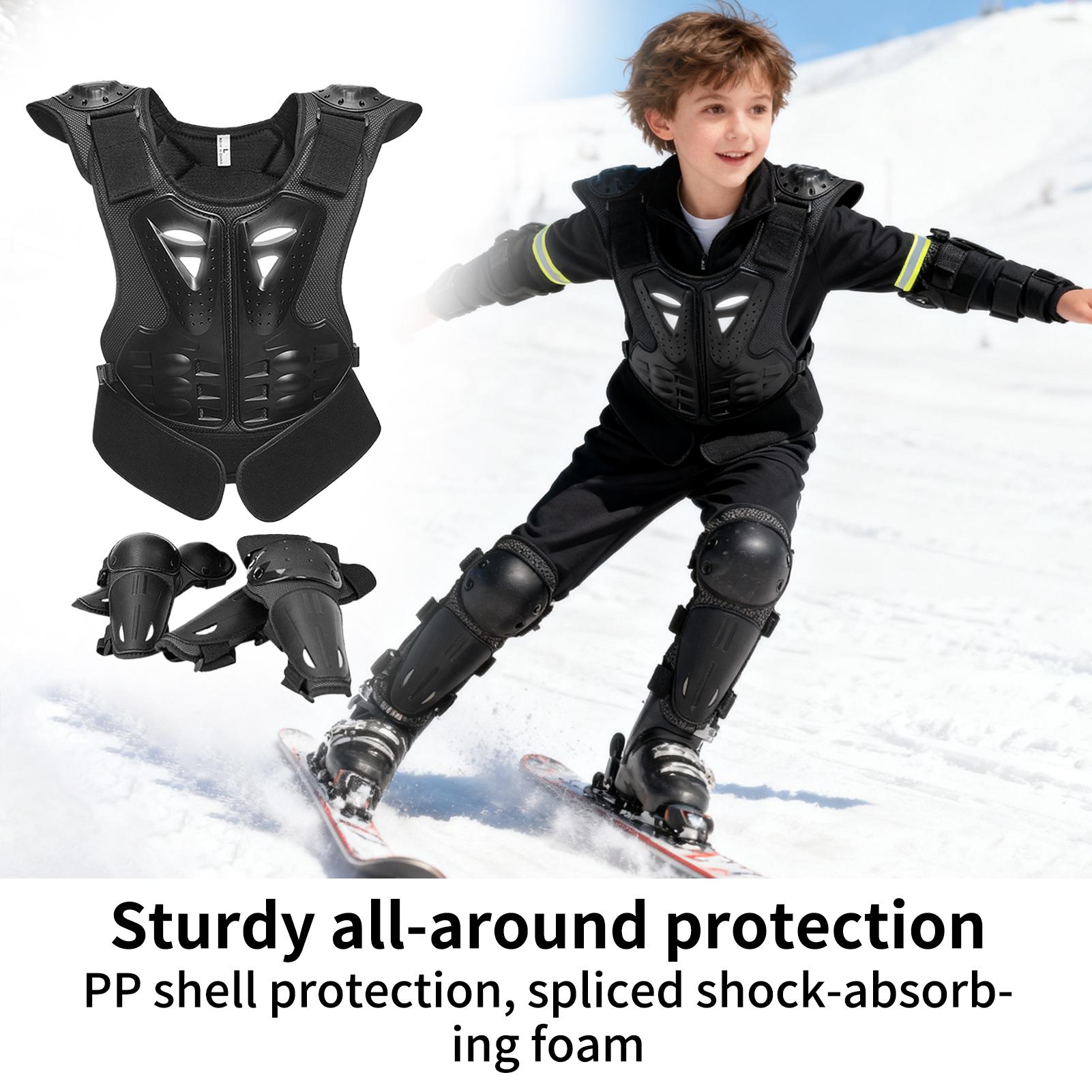 Cycling Gear Padding - Equipamento de motocross juvenil protetor de