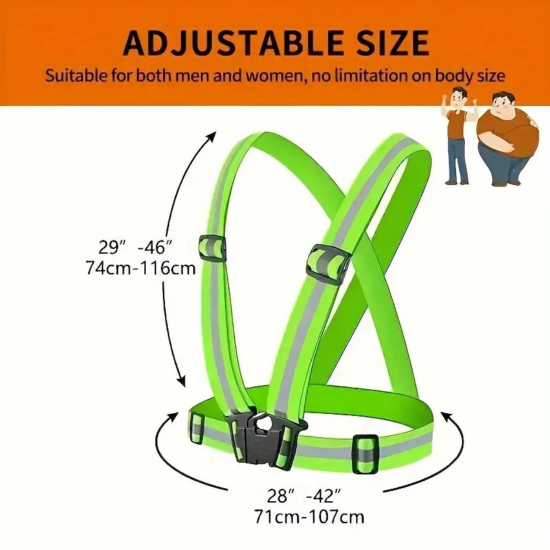 Cycling Visibility Gear - Colete reflexivo equipamento de corrida, ves