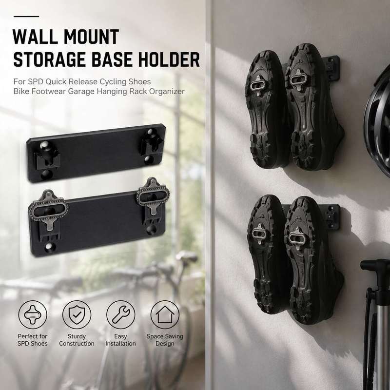 Cycling Gear Wall Hanger - Suporte de parede para armazenamento de