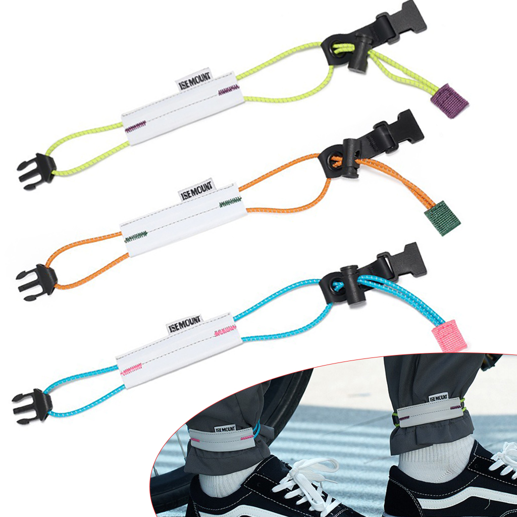 Cycling Gear Usa - Calças de Ciclismo Refletivas com Faixa