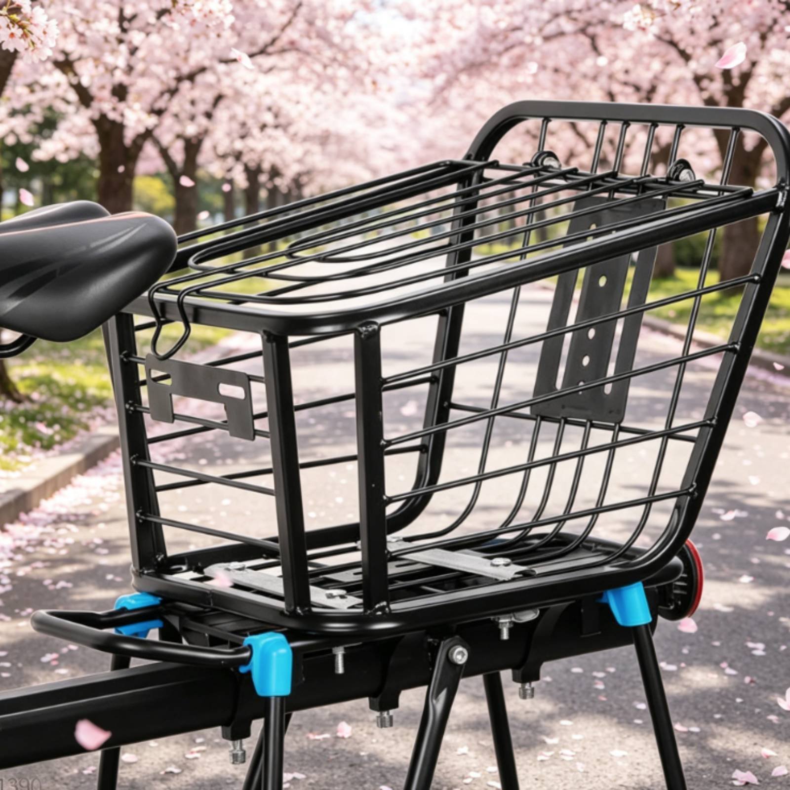 Cycling Gear Shop - Cesta traseira dobrável para bicicleta, cesta