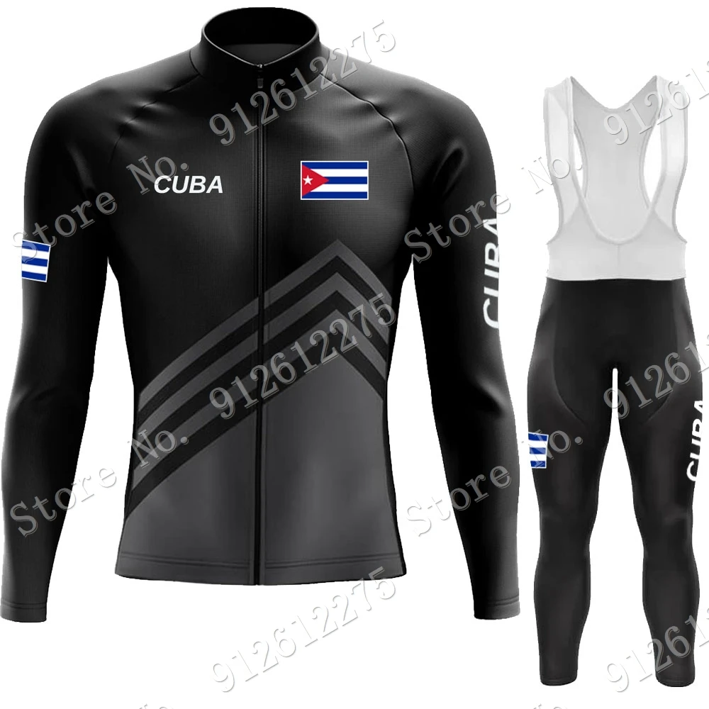 Cuba conjunto camisa de ciclis - Cycling Gear For Winter avaliação e preço