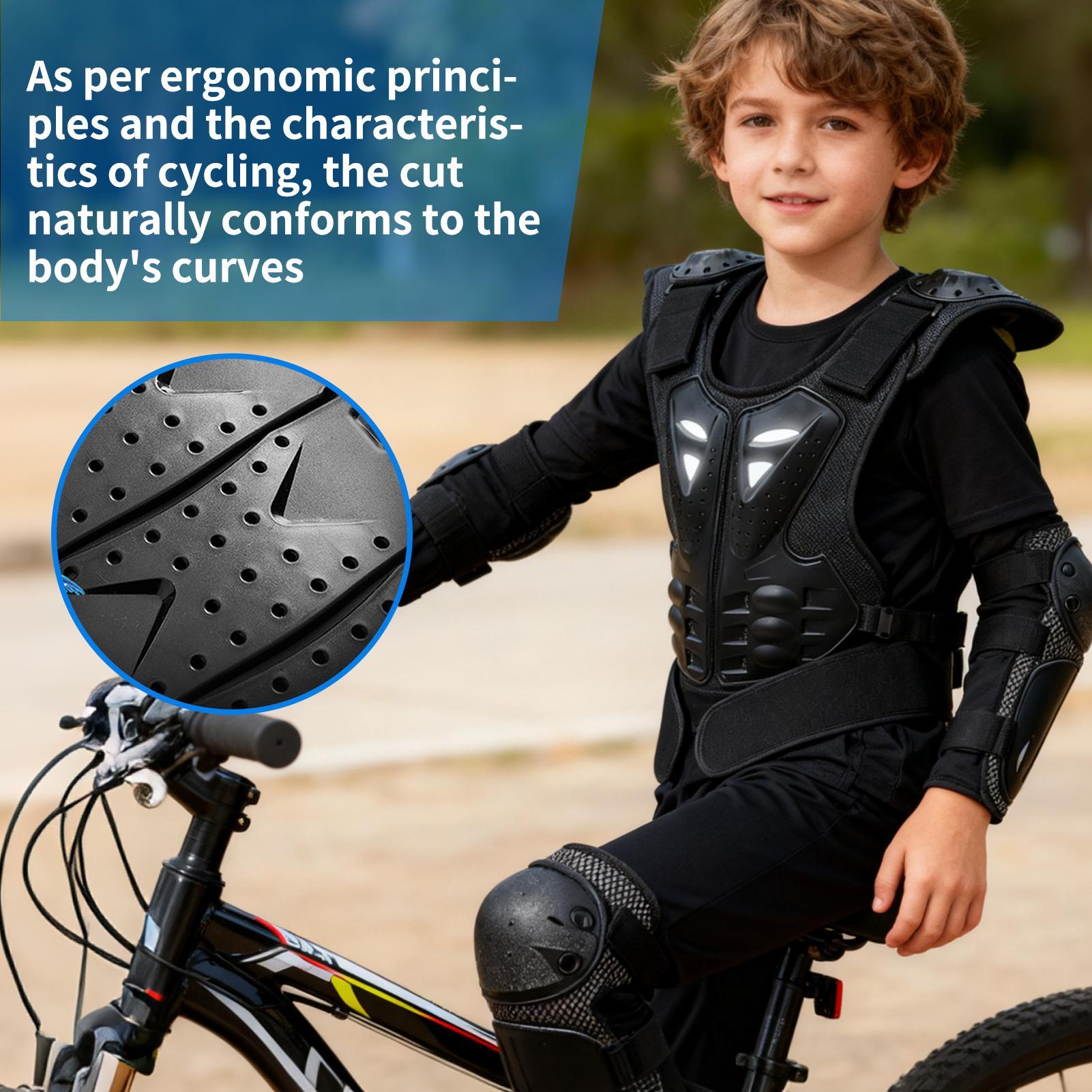 Equipamento de motocross juven - Cycling Gear Padding avaliação e preço