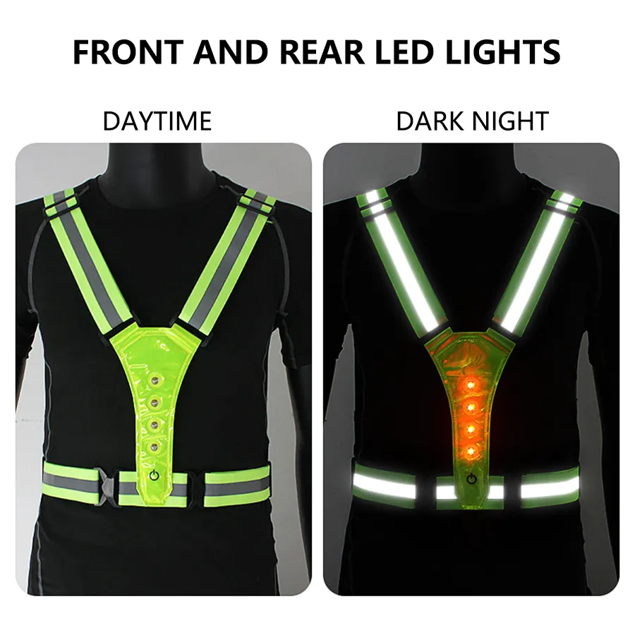 Colete de Segurança Ajustável  - Cycling Visibility Gear avaliação e preço