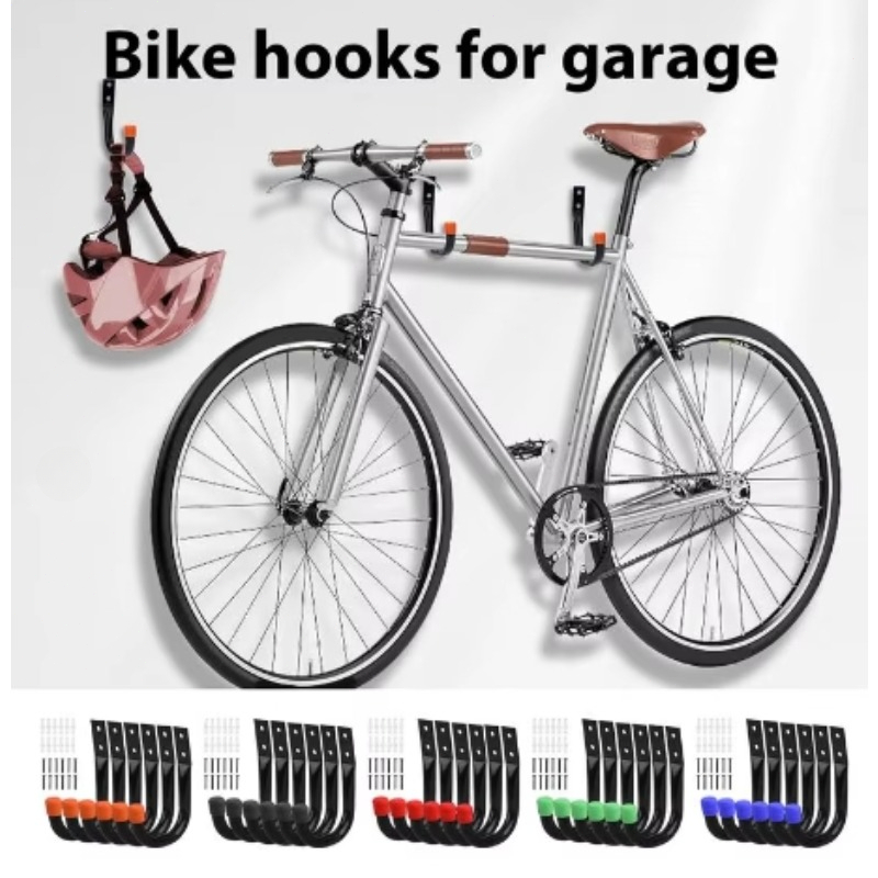 6 pçs/set bicicleta ganchos de - Cycling Gear Wall Hanger avaliação e preço