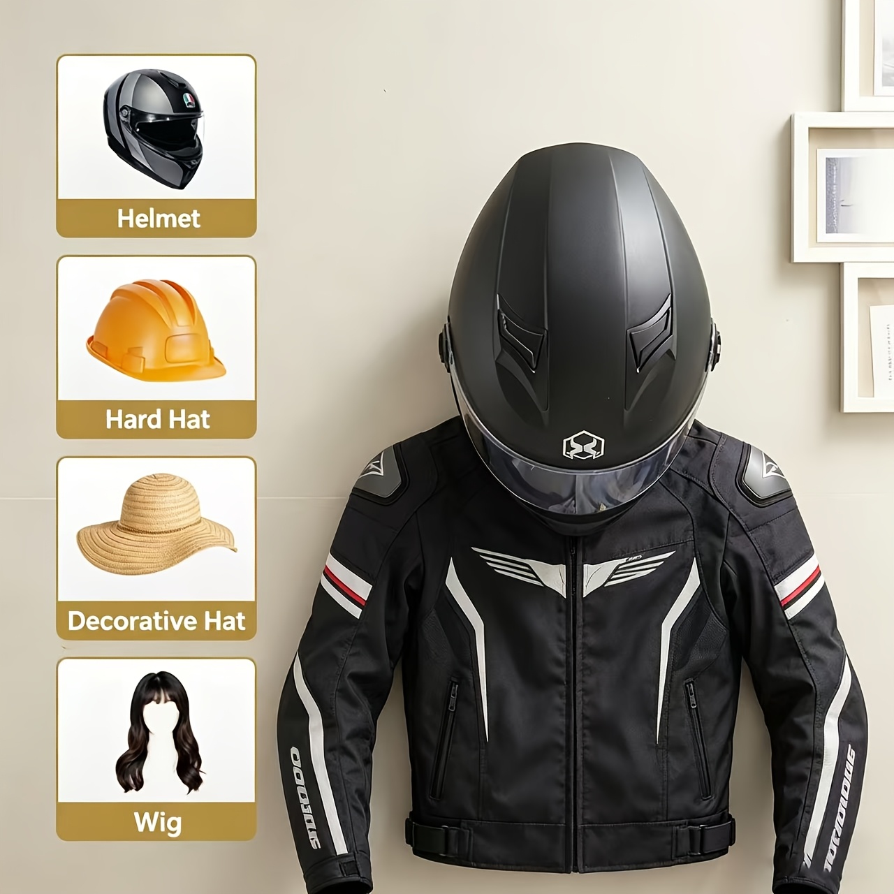 Suporte para Capacete de Motoc - Cycling Gear Wall Hanger avaliação e preço