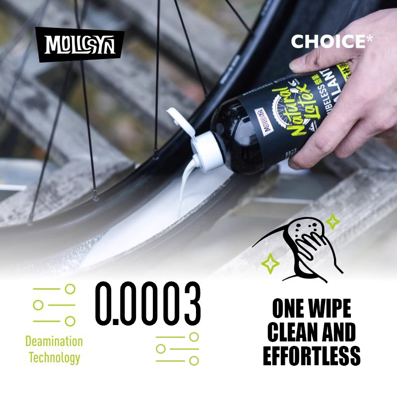 Selante sem câmara de ar Molic - Tubeless Tire Sealant avaliação e preço