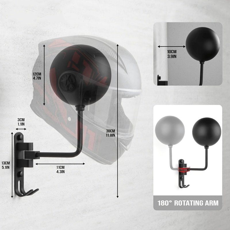 Suporte para Capacete em Liga  - Cycling Gear Wall Hanger avaliação e preço