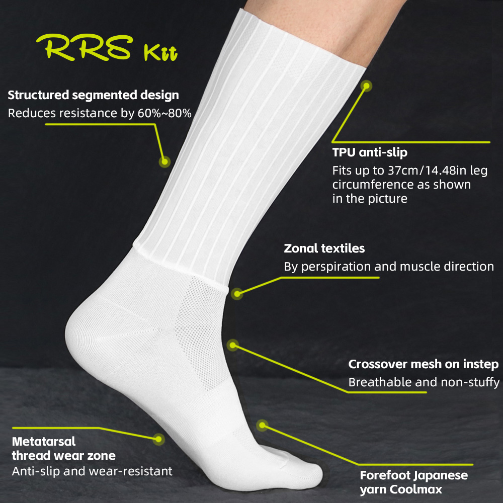 Rrskit meias aerodinâmicas par - Cycling Gear Usa avaliação e preço