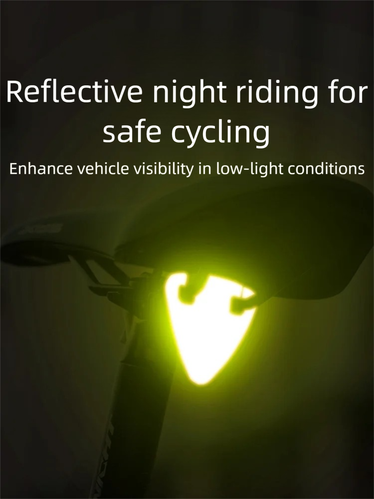 Luz traseira de bicicleta refl - Cycling Visibility Gear avaliação e preço