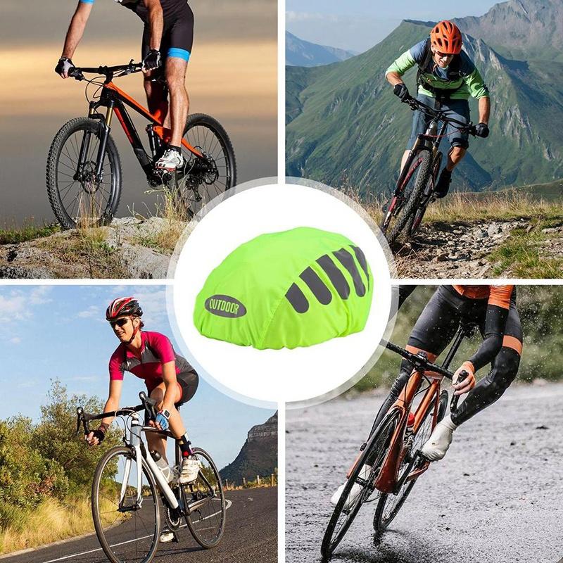 1 pçs capacete da bicicleta ca - Cycling Visibility Gear avaliação e preço