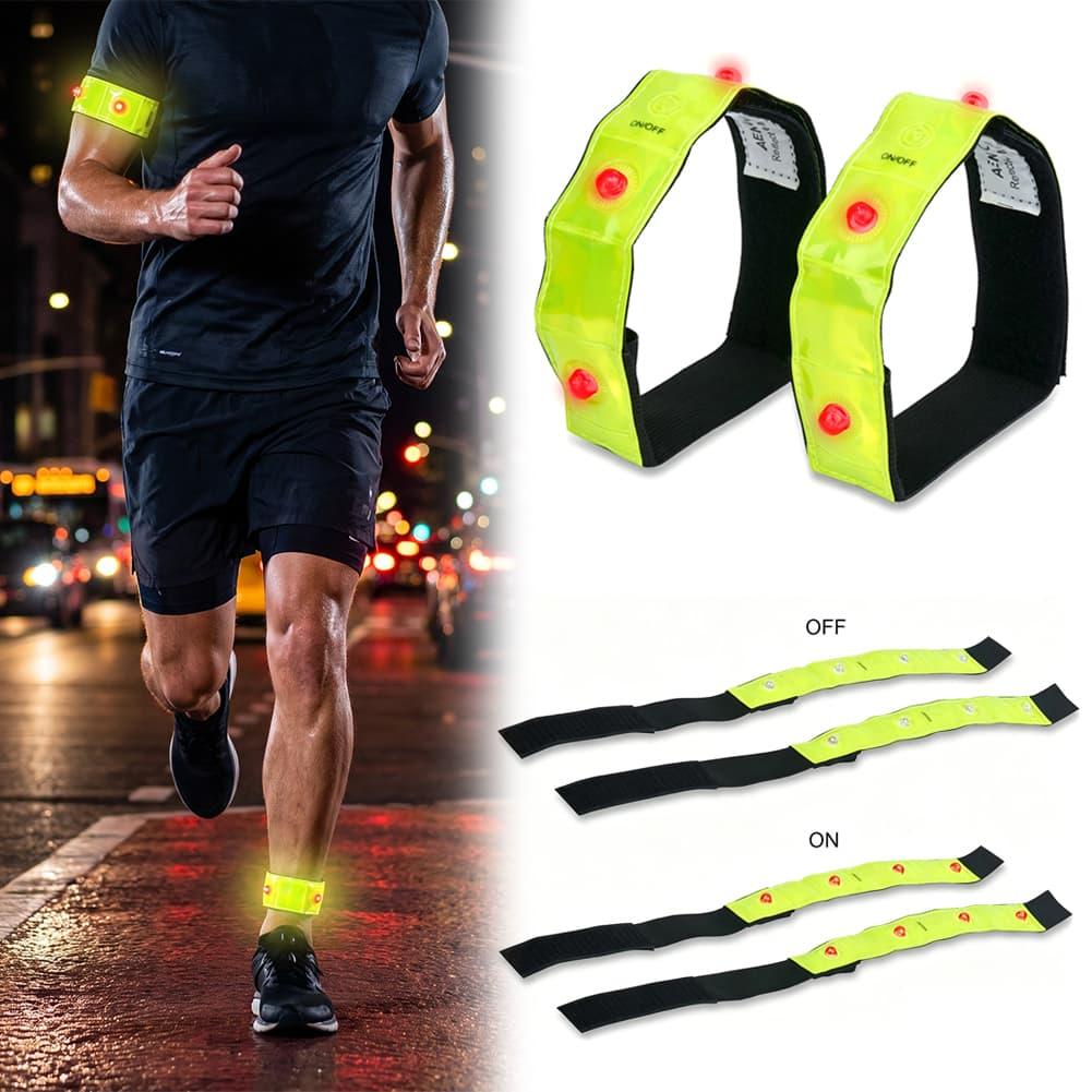Braçadeira refletiva de led co - Cycling Visibility Gear avaliação e preço