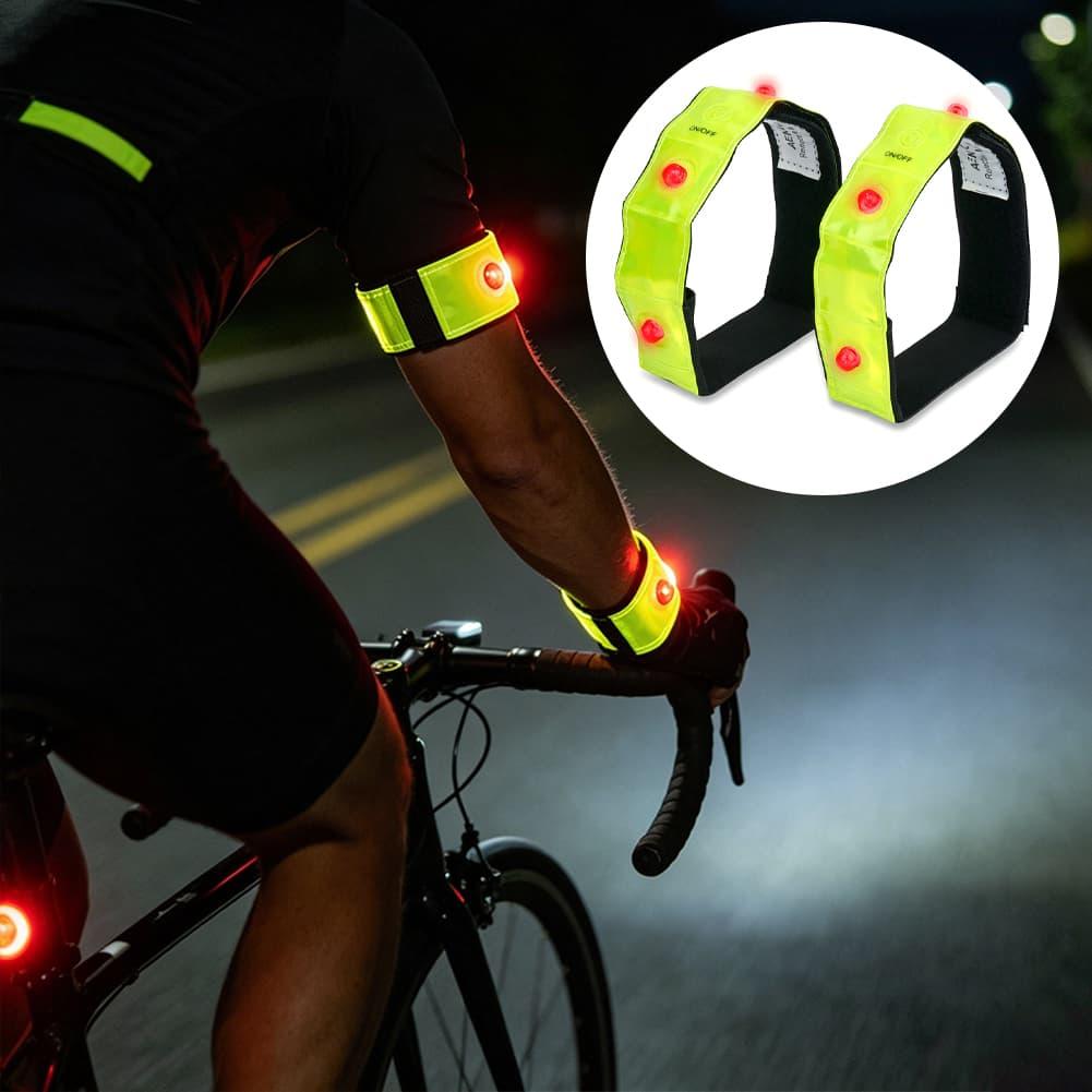 Braçadeira refletiva de led co - Cycling Visibility Gear avaliação e preço