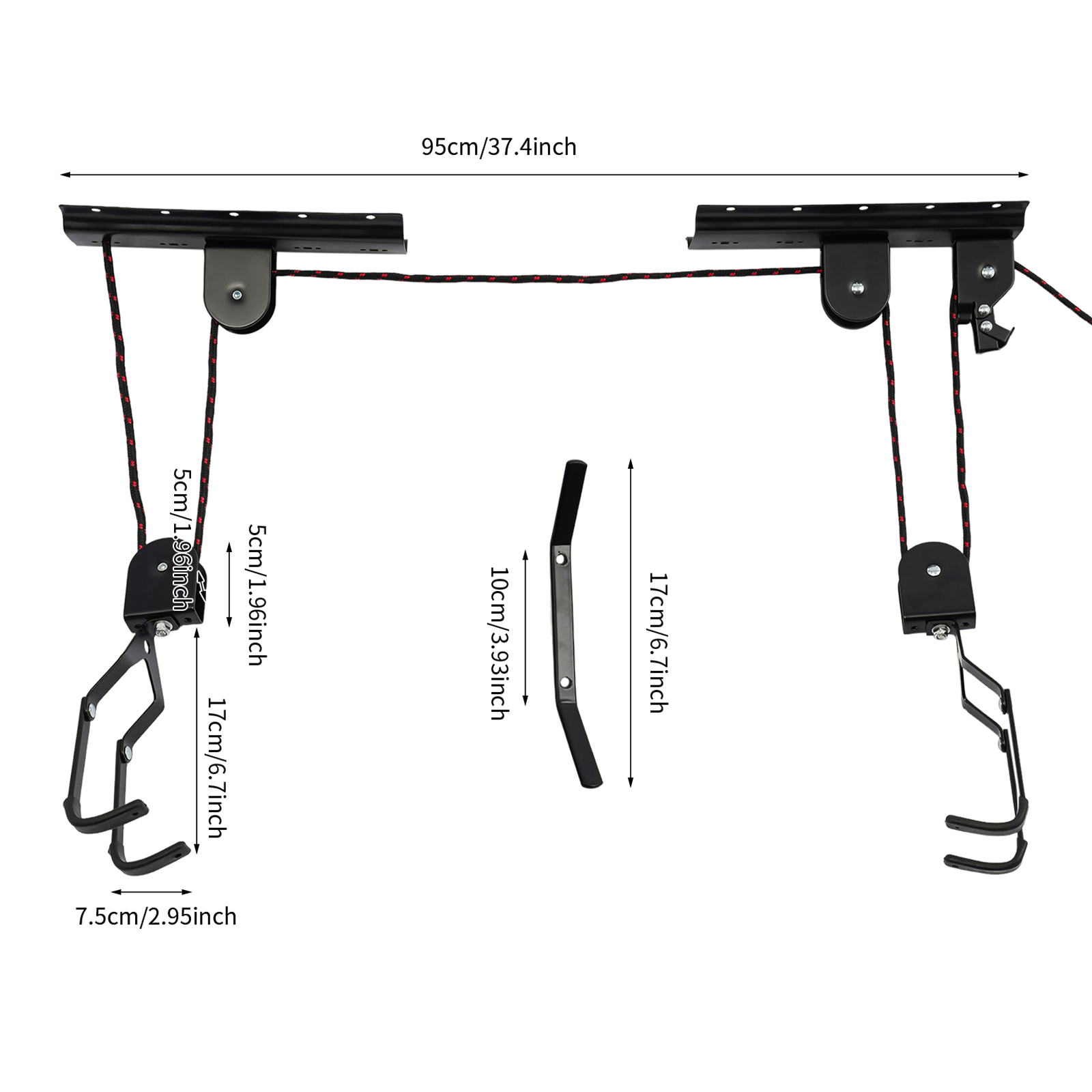 Suporte de Teto para Bicicleta - Cycling Gear Wall Hanger avaliação e preço